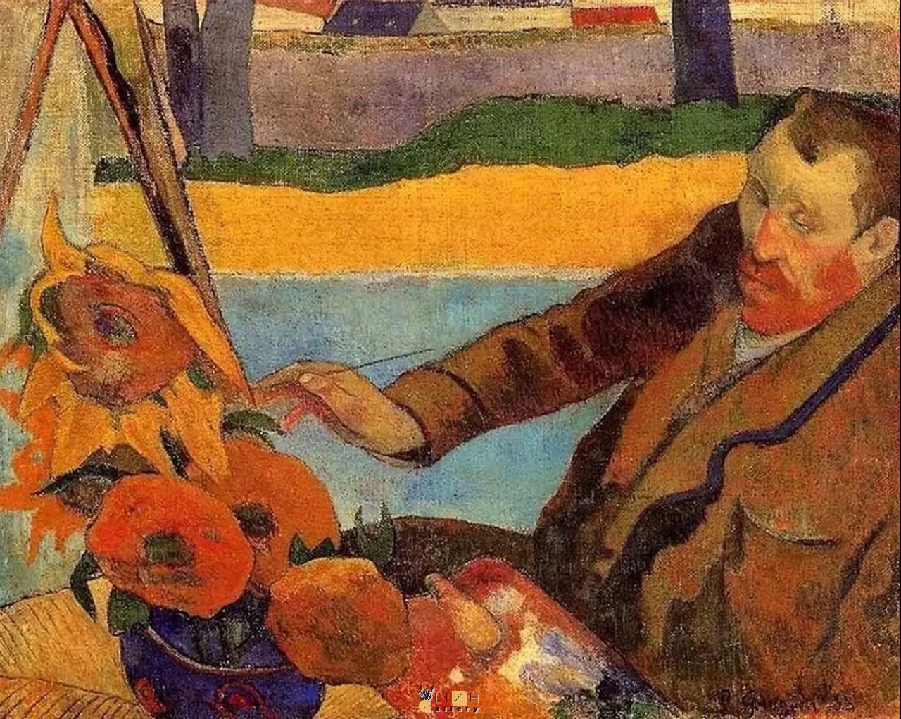 TRỌN BỘ 10 BỨC TRANH HOA HƯỚNG DƯƠNG CỦA VAN GOGH