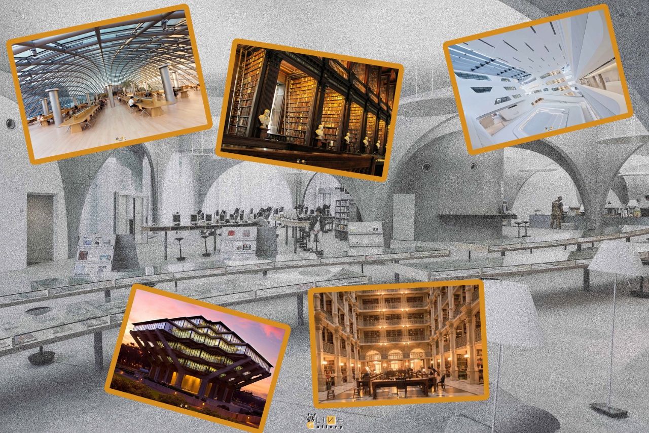 SỐC KHI CHECK-IN NHỮNG THƯ VIỆN ĐẠI HỌC ĐẸP NHẤT THẾ GIỚI
