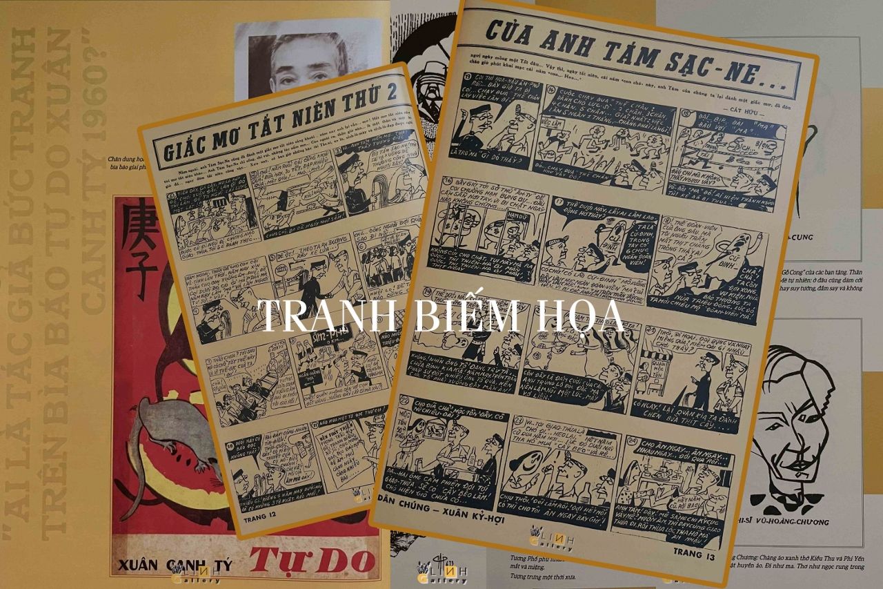 TRANH BIẾM HỌA TRÊN BÁO CHÍ SÀI GÒN TRƯỚC 1975
