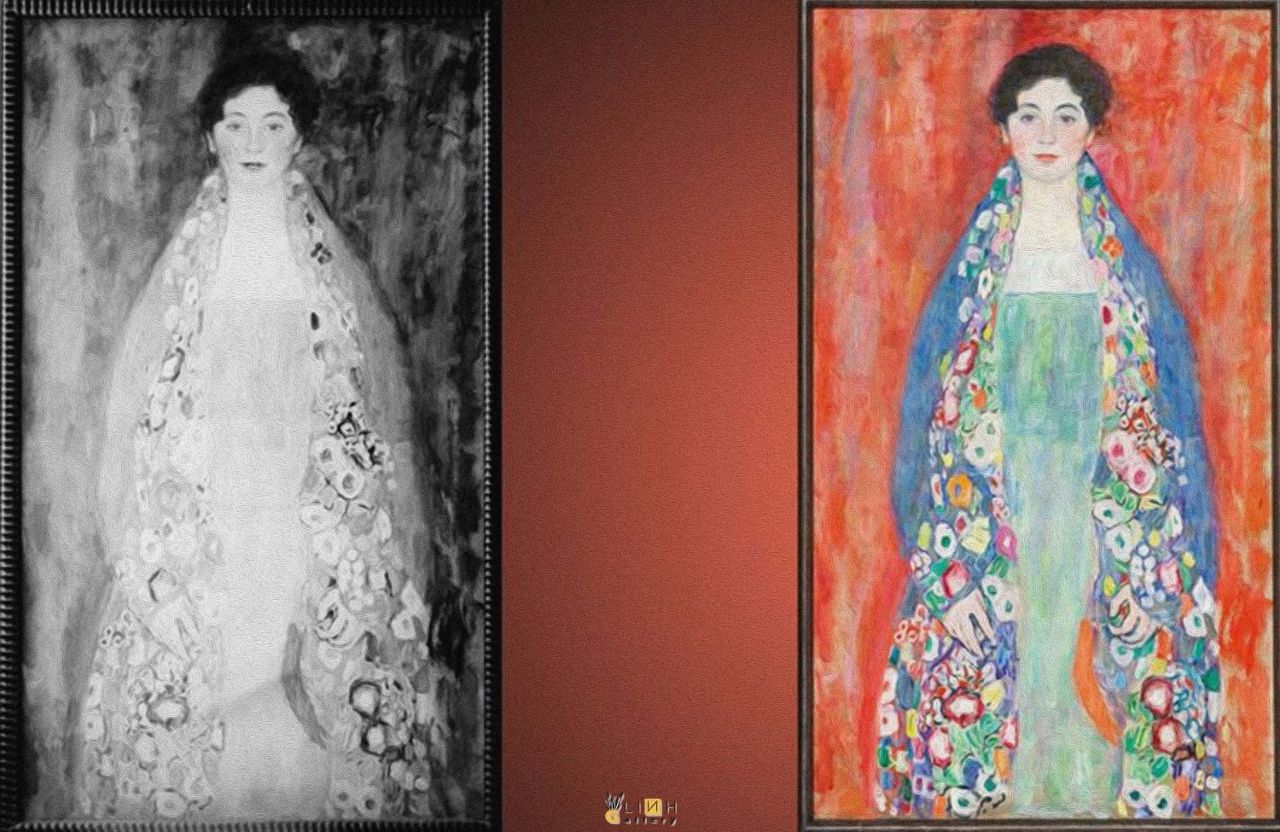 VẺ ĐẸP BỨC TRANH CỔ TÁI XUẤT SAU 100 NĂM THẤT LẠC CỦA GUSTAV KLIMT