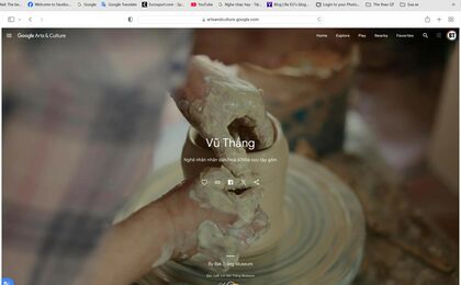 DẠO BÁT TRÀNG MUSEUM TRÊN NỀN TẢNG VĂN HÓA VÀ NGHỆ THUẬT CỦA GOOGLE